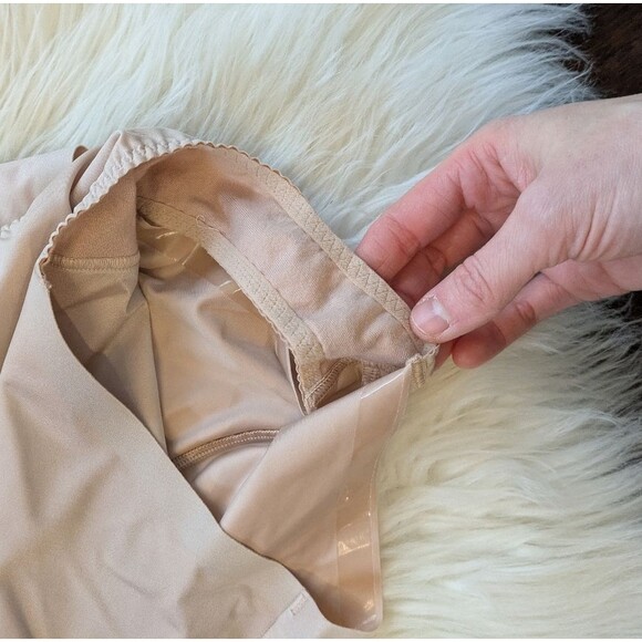 Spanx Suit Your Fancy High Waisted Thong Beige Nude S Small - Picture 4 of 6